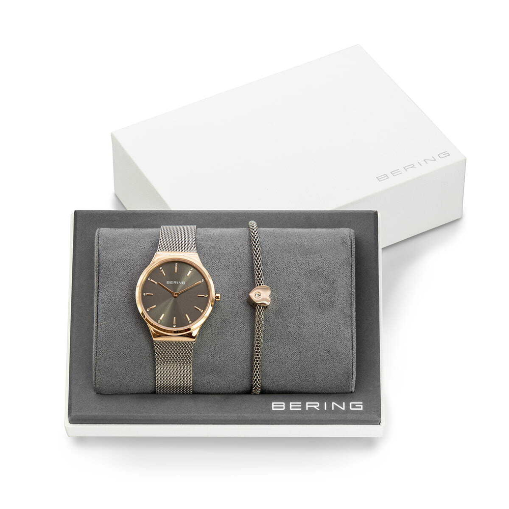 Женские наручные часы Bering 12131-369-GWP Набор с часами