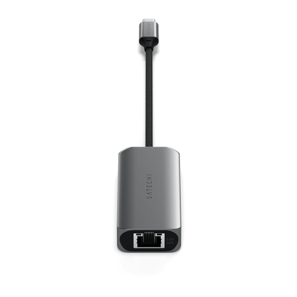 USB-Хаб Satechi (USB-C) (ST-H3C25E) Подключение: встроенный кабель USB-C 3.2 Gen 2 с оплёткой. Порты: 3 USB-C 3.2 Gen 2, 2.5 Gigabit Ethernet