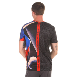 Мужская футболка темно-серая с принтом Sesmik by Vlad Sedov VS002/VS0052