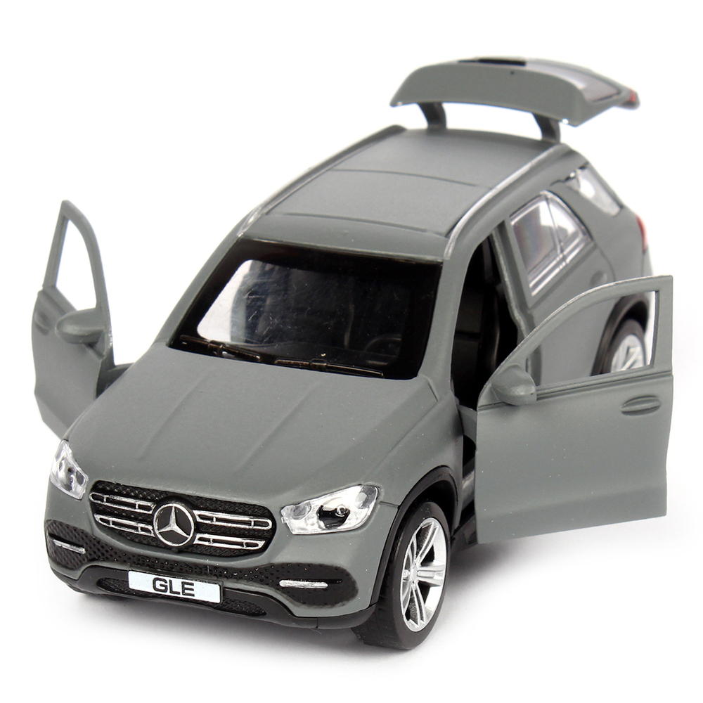 Модель ин. мет. "Mercedes-Benz GLE" 12см открыв. двери, матовый, серый GLE-12MAT-GY (Технопарк)