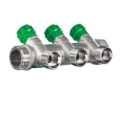 Коллектор регулирующий под Евроконус 1*3/4 (евроконус)-2 выхода