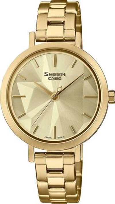 Японские наручные часы Casio Sheen SHE-4558G-9A-ucenka