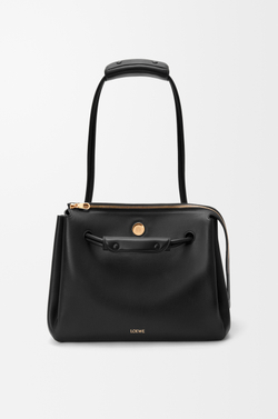 Loewe Сумка Madrid среднего размера из мягкой телячьей кожи, черный