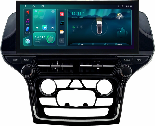 Магнитола для Jeep Grand Cherokee WK2 2013-2022 (ШГУ 8.4") - Kuberg монитор 12.5" в стиле LEXUS на Android 12, Быстрая, CarPlay, 4G SIM-слот