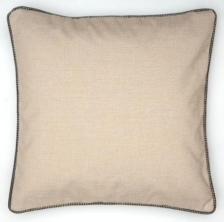 Подушка декоративная 45х45 Textil Roig Tacto кремовая