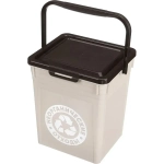 КОНТЕЙНЕР ДЛЯ МУСОРА 235Х210Х252 ММ, 8Л (Светло-бежевый)