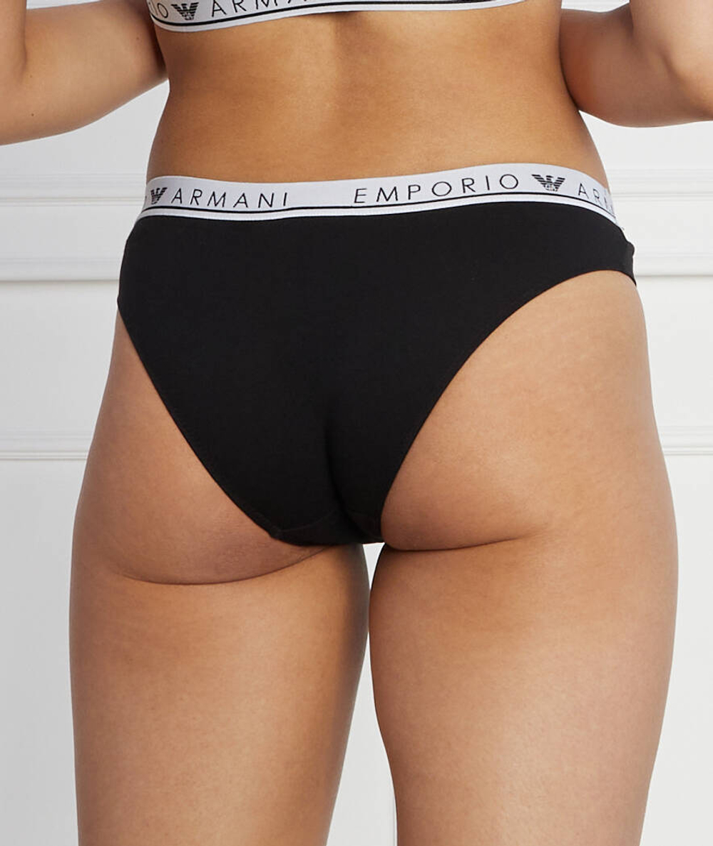 Стринги 2 пары Emporio Armani - черный(163334 3F227)