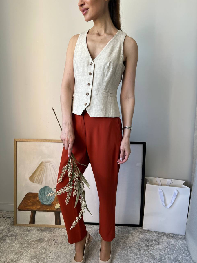 Льняной жилет Sorbet, xs