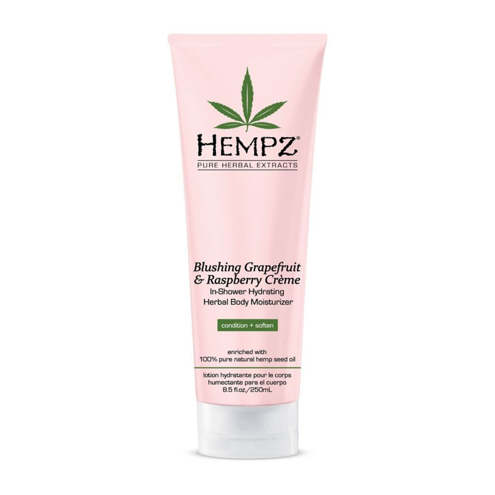 Кондиционер для душа увлажняющий HEMPZ Blushing Grapefruit & Raspberry Creme In-Shower Hydrating Herbal Body Moisturizer 250 мл