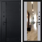 Пиано зеркало МАХ серый рельеф софт