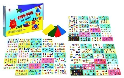 Хлоп-лото №1 "По цвету" (Ракета)