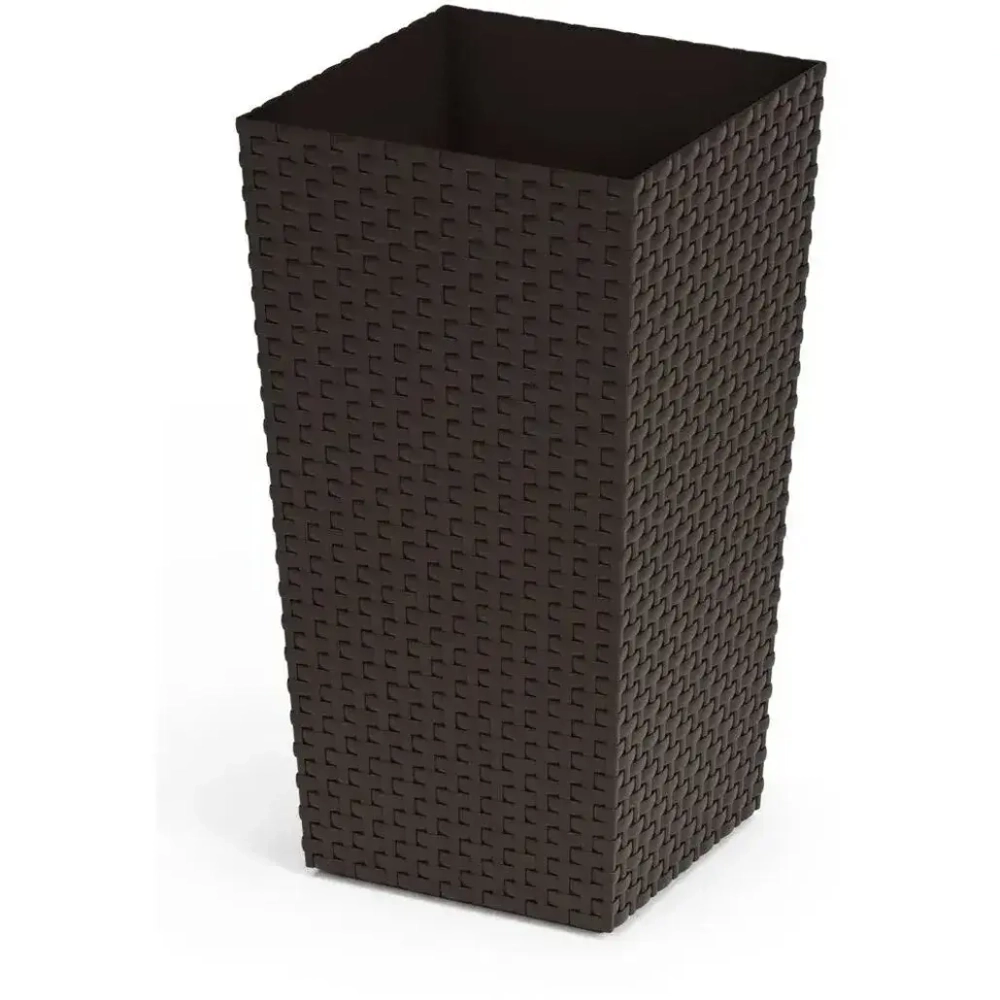 Кашпо напольное Ротанг 220х410мм (мокко)