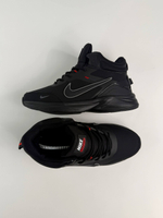 Кроссовки Nike с мехом #B71 (черн.)