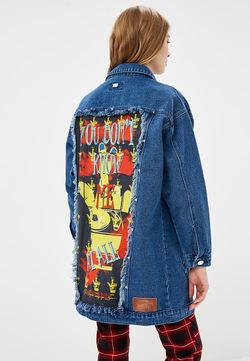 LIGVIANNI Джинсовая куртка Denim Jacket You Don'T Know Me At All
