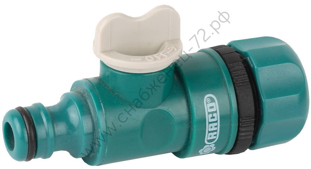 RACO ORIGINAL, 1/2″, регулирующий, для шланга, из ABS пластика, штуцерный клапан (4250-55253C)