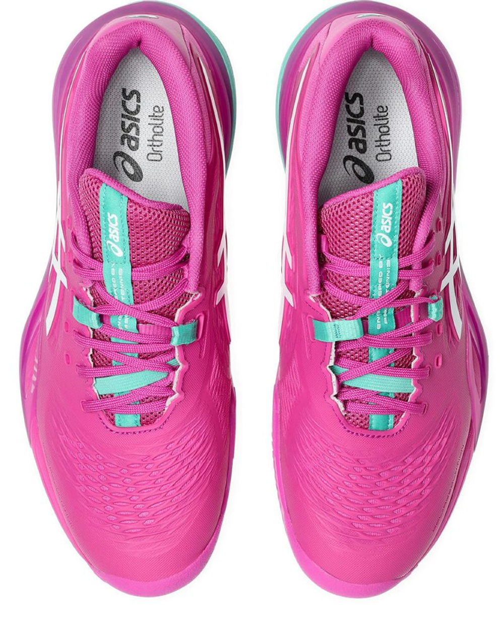 Теннисные кроссовки Asics Gel-Resolution X Clay - digital sakura/white