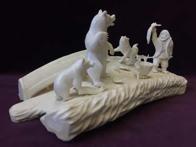 Встреча в лесу, композиция