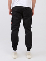 Брюки Карго Варгградъ Премиум мужские на манжете чёрные Рипстоп