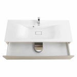 Тумба с раковиной Belbagno MARINO 120 подвесная Crema Opaco