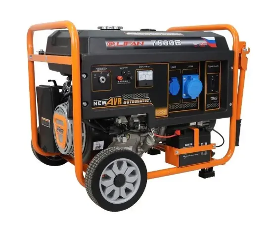 Бензиновый генератор "LIFAN" LF7500E