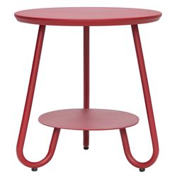 Столик Stian, Ø50 см, красный