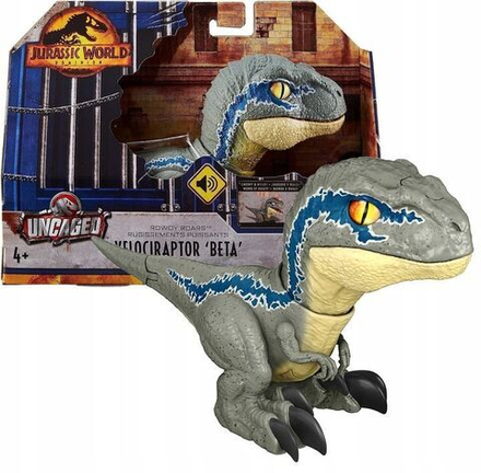 Интерактивная игрушка Mattel Jurassic World - Интерактивный динозавр Фигурка Велоцираптора- Мира Юрского периода GWY55