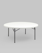 Стол круглый складной пластиковый Кейт 180