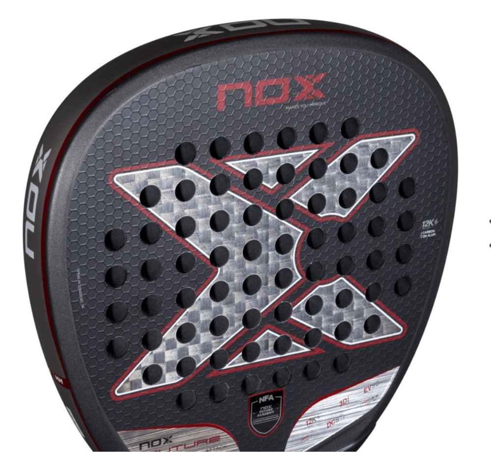 NOX, PALA FUTURE ATTACK 12K ALUM RACKETALA (2026), Padel Racket