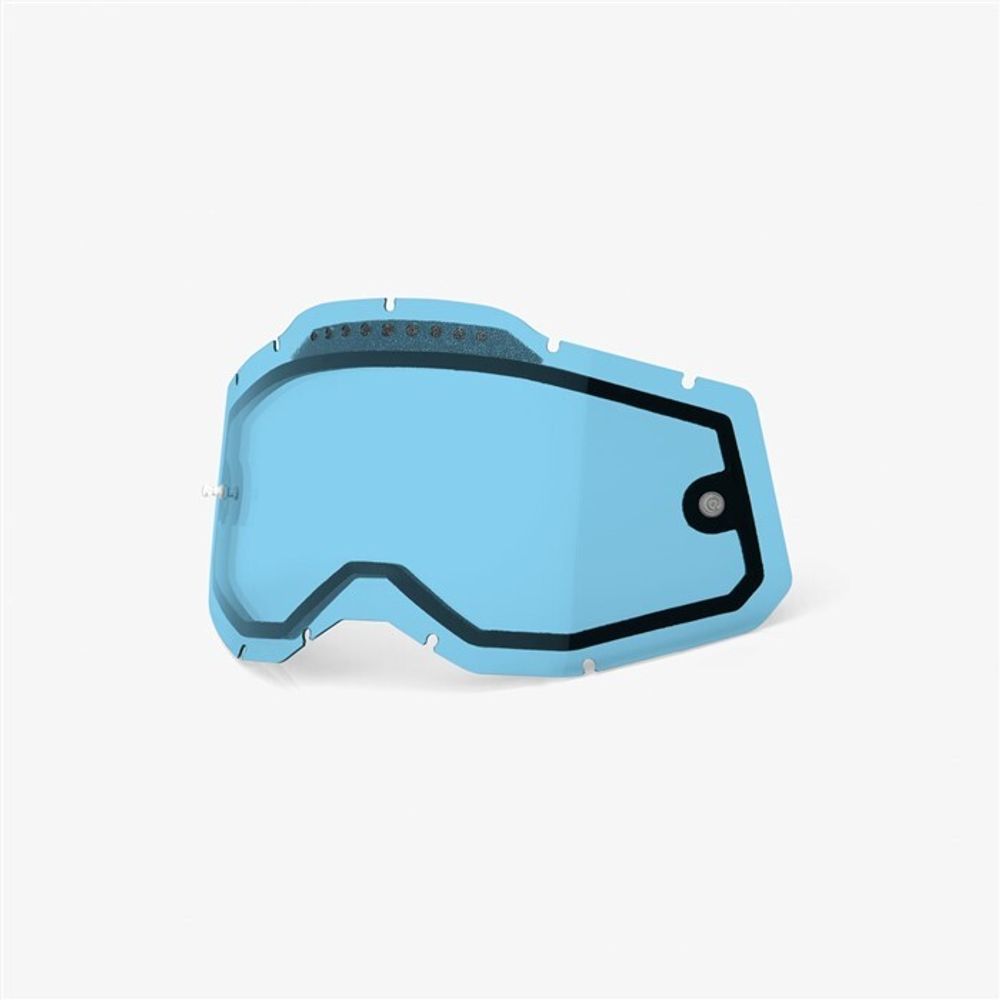 Линза 100% RC2/AC2/ST2 Replacement Lens Vented Dual Pane Mirror Blue (59083-00002)