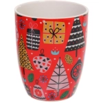 Кружка керамическая 350мл «Новогодний микс», микс 4рисунка