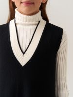 Сарафан школьный для девочки AT974 черный