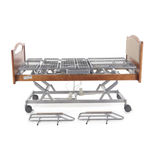 Кровать электрическая Med-Mos DB-2B с поворотным креслом в левую сторону (коричневый)