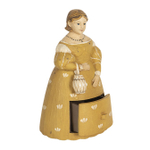 Шкатулка "Дама" 13х11х20см Поликерамика