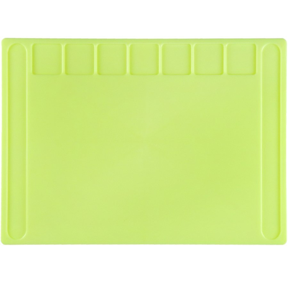 Доска для лепки Проф-Пресс, А4, без стека, с выемками, пластик, цвет ассорти