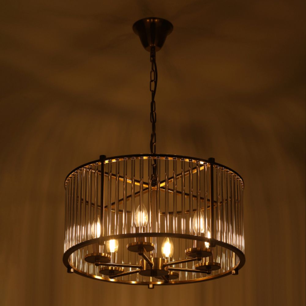 Люстра Rivoli   4112-306 6 х Е14 40 Вт дизайн