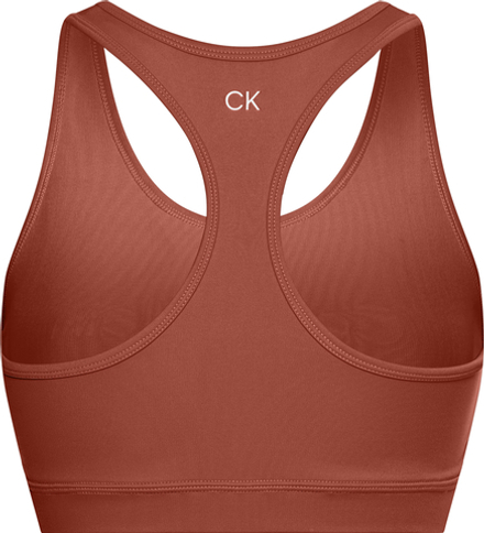 Теннисный бюстгальтер Calvin Klein Medium Support Sports Bra - russet