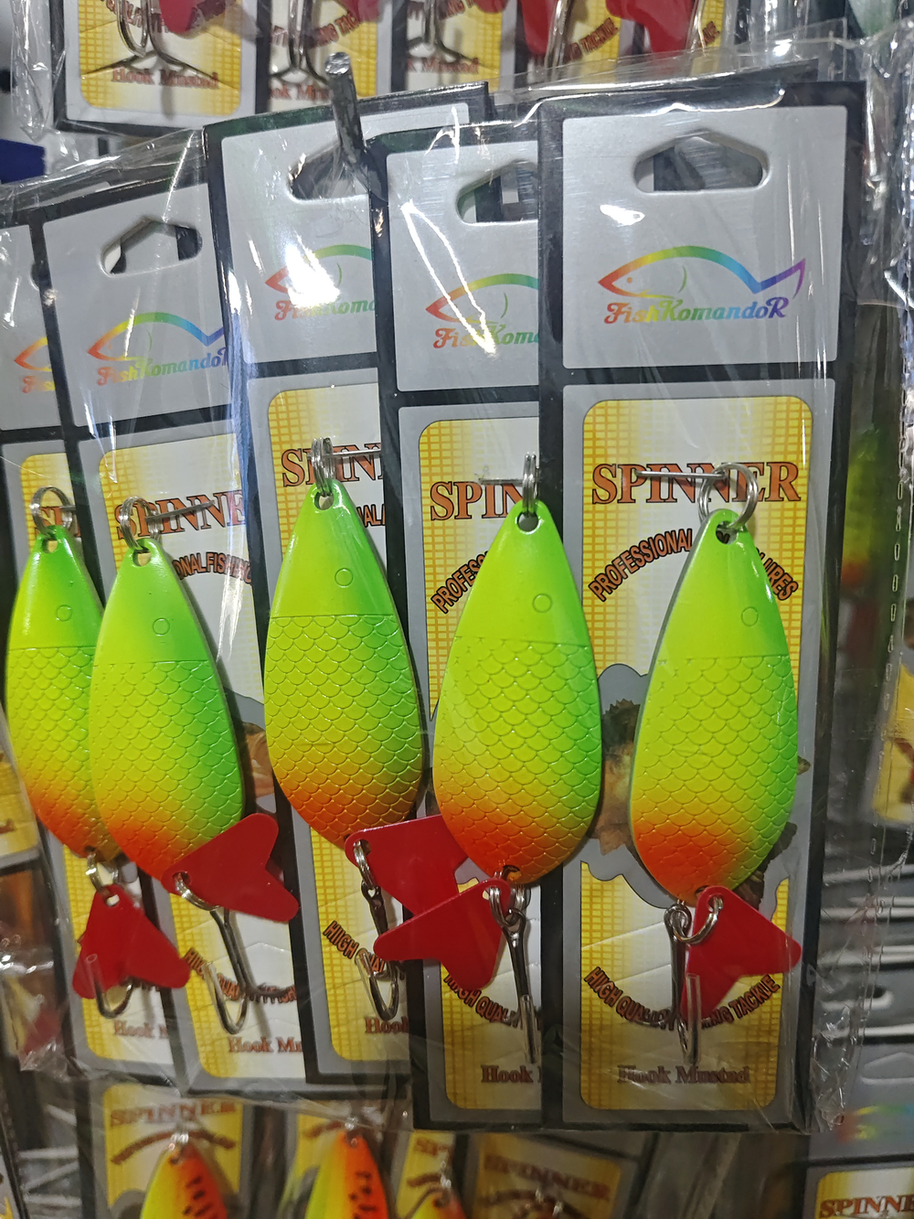 блесна двойная komandor 18Г 5штук