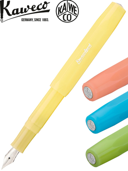 Перьевая ручка Kaweco FROSTED Sport Sweet Banana (10001834) F 0.7 мм, банановый корпус