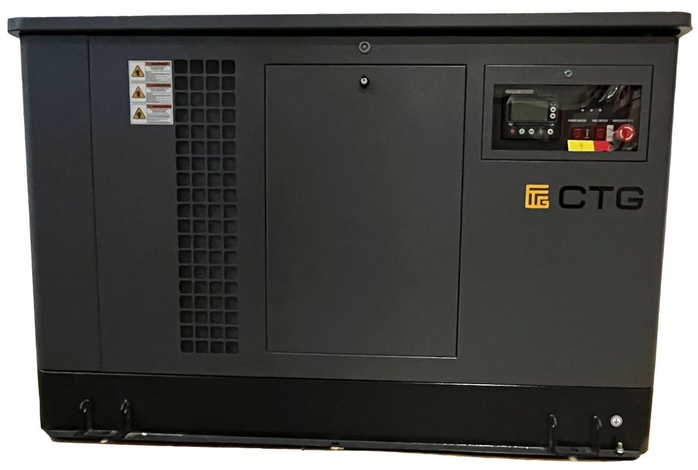 Газовый генератор CTG CU25000TSA с АВР