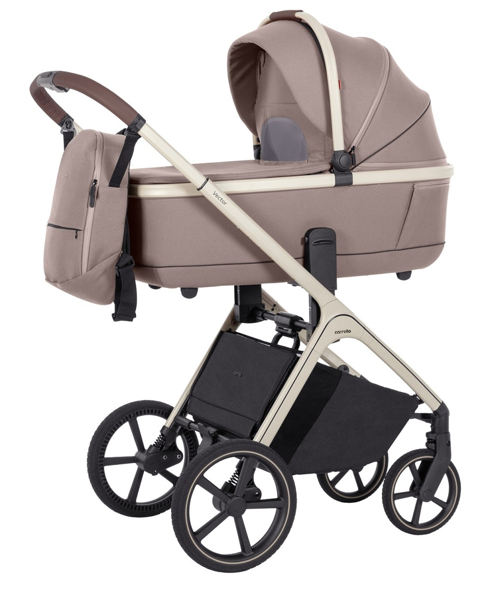 Коляска 2 В 1 Carrello Vector CRL-6550 Rock Beige