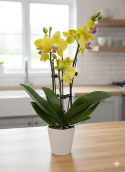 Фаленопсис желтый д.9