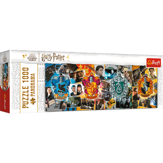 Puzzle &quot;1000 Panorama&quot; - Four Houses of Hogwart / Warner Harry Potter