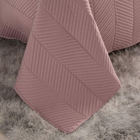 Покрывало 230x250 и 2 наволочки 50х70 Sofi De MarkO Адонис розовое