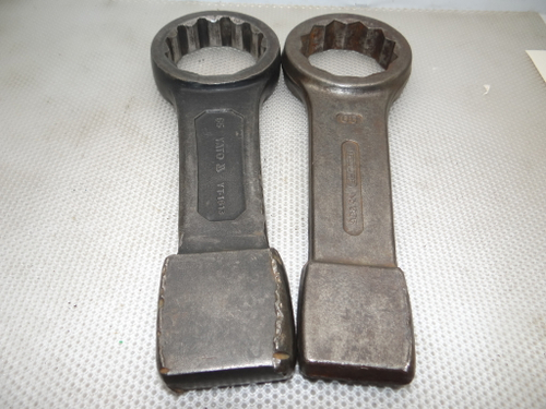 Ключ накидной ударный односторонний 65 мм 12-ти гранный Б/У