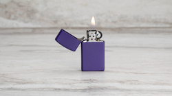 Зажигалка Slim® Purple Matte ZIPPO 1637