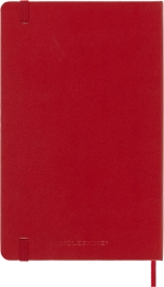 Еженедельник на 2025-2026 гг Moleskine Academic WKNT (DHF218WN3) 13х21 см, твердая обложка, красный