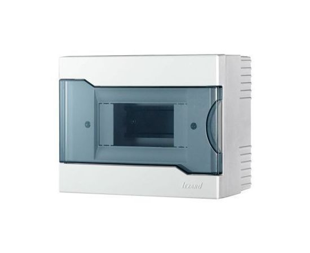 Бокс (корпус) пластиковый ЩРН-П-6 модулей навесной IP41 белый