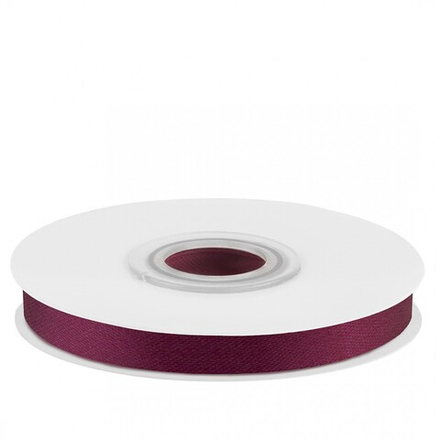 Лента атласная (0,7 см*22,85 м) Красное дерево, 1 шт.