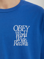 Мужская Футболка Obey Worldwide Records