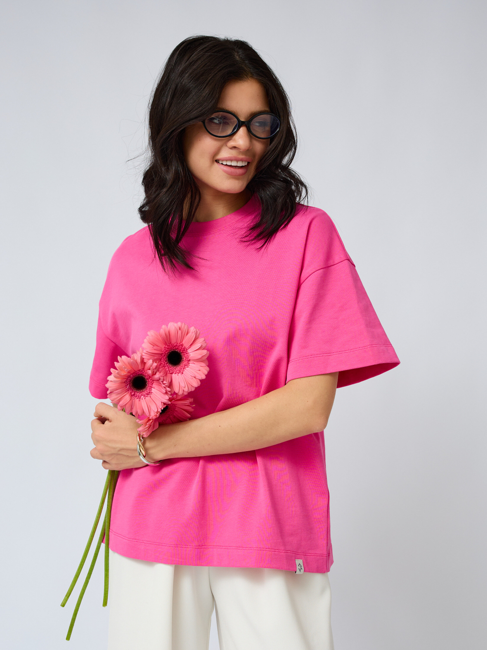 Футболка оверсайз из 100% хлопка